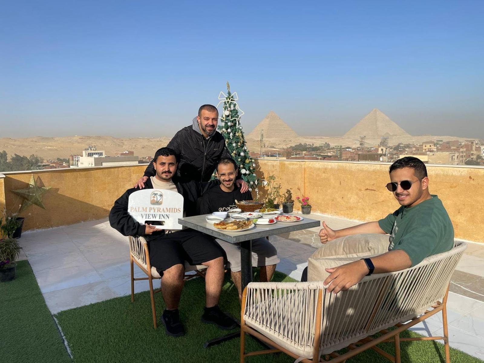 Palm Pyramids View Hotel Kafrat al Jabal Exterior photo