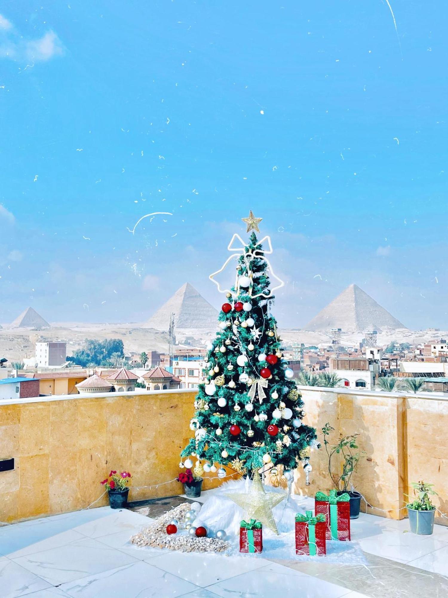 Palm Pyramids View Hotel Kafrat al Jabal Exterior photo
